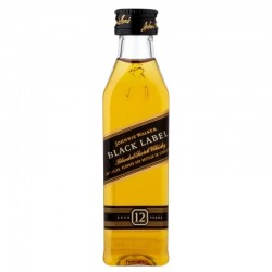 JOHNNIE WALKER BLACK LABEL 12 ANI 0.05L